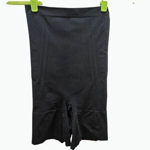 SPANX Oncore Firm Control High Waisted Power Short Black L G Shaping Compression